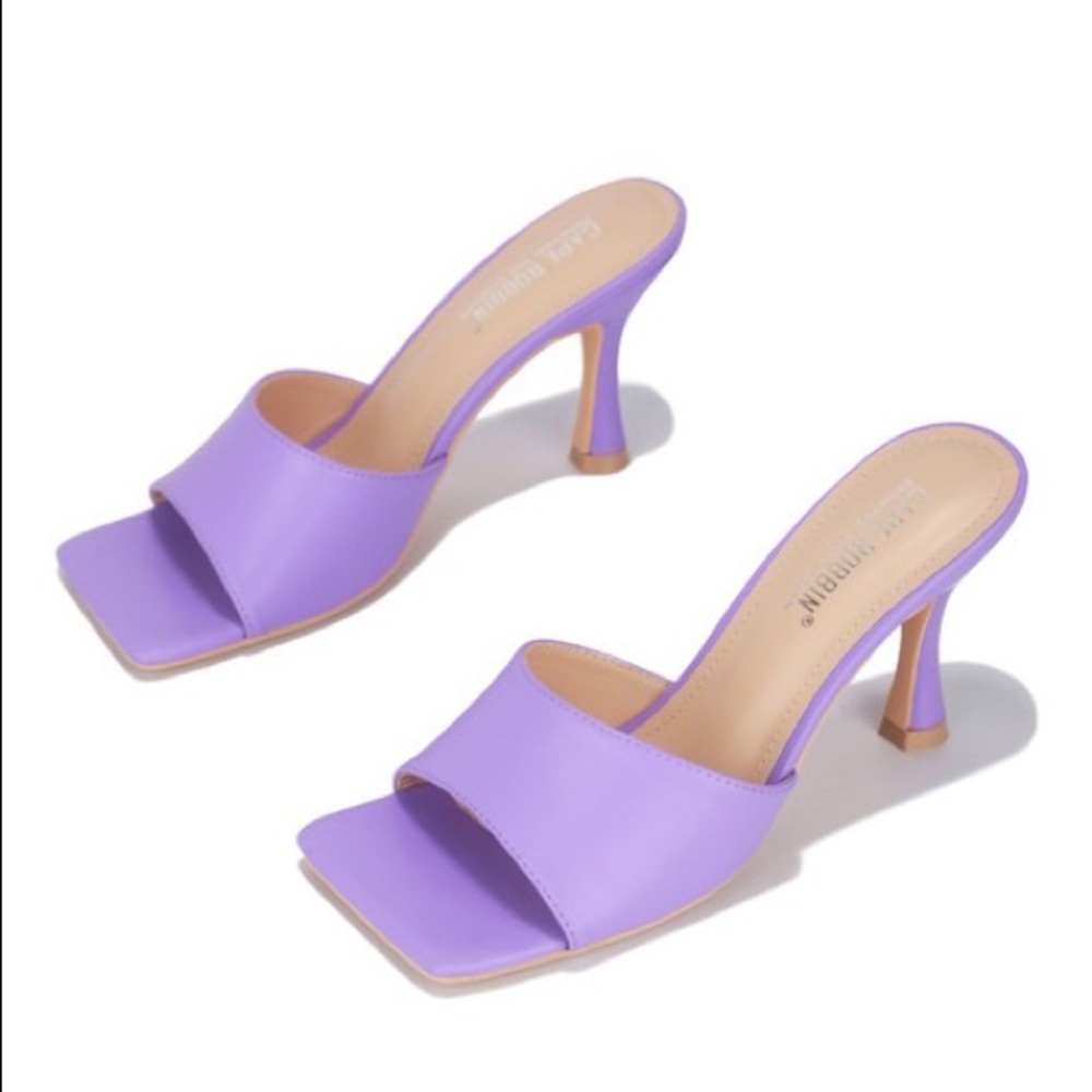Cape Robbin Square Toe Mule